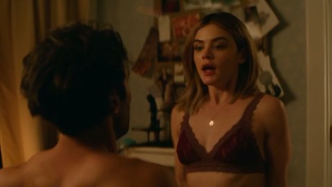 Lucy Hale - Sex Scenes in A Nice Girl Like You (2020)