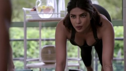 Priyanka Chopra - Sex Scenes in Quantico s02e02, e09, e18 (2016)