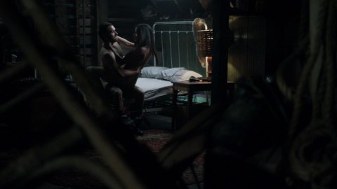 Odette Annable - Sex Scenes in Banshee s02e01-02 (2014)