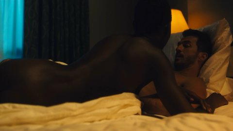 Jodie Turner-Smith - Sex Scenes in Jett s01e01 (2019)