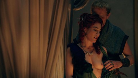 Jaime Murray - Sex Scenes in Spartacus s01e04 (2011)