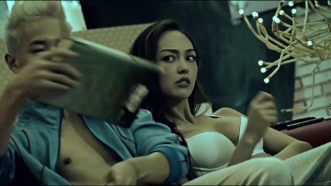 Jessica Cambensy, Candy Yuen - Sex Scenes in Zombie Fight Club (2014)