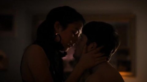 Natasha Liu Bordizzo - Sex Scenes in The Society s01e03 (2019)