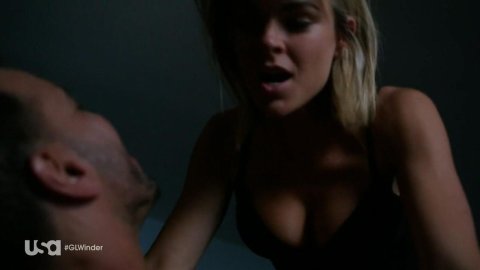 Serinda Swan - Sex Scenes in Graceland s03e06 (2015)