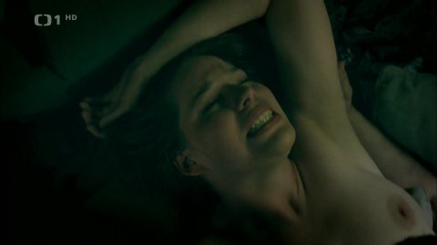 Natalie Rehorova - Sex Scenes in Škoda lásky s01e15 (2013)