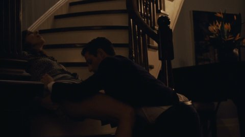 Natalie Gold - Sex Scenes in Succession s01e03 (2018)