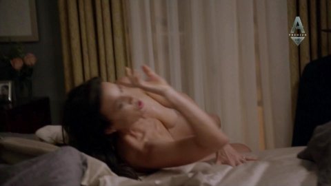 Carla Gugino - Sex Scenes in The Brink s01e02-03 (2015)