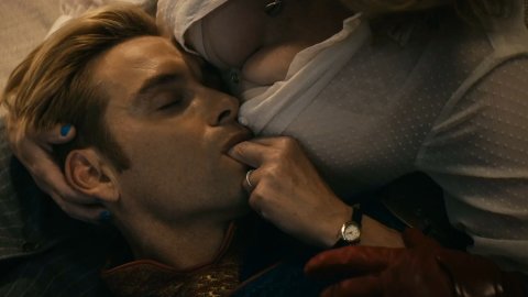 Elisabeth Shue, Brittany Allen - Sex Scenes in The Boys s01e05 (2019)