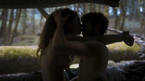 Nina Fotaras - Sex Scenes in The Name of the Rose s01e05 (2019)