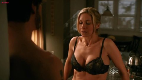 Elizabeth Mitchell - Sex Scenes in V s02e08 (2011)