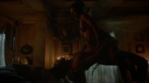 Karla Crome - Sex Scenes in Carnival Row s01e01 (2019)