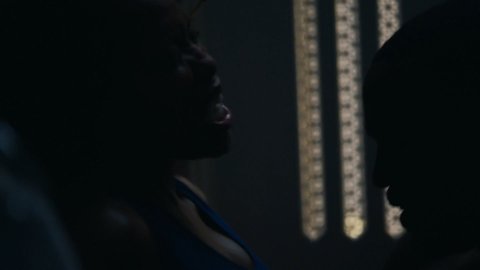 Regina King - Sex Scenes in Watchmen s01e01 (2019)